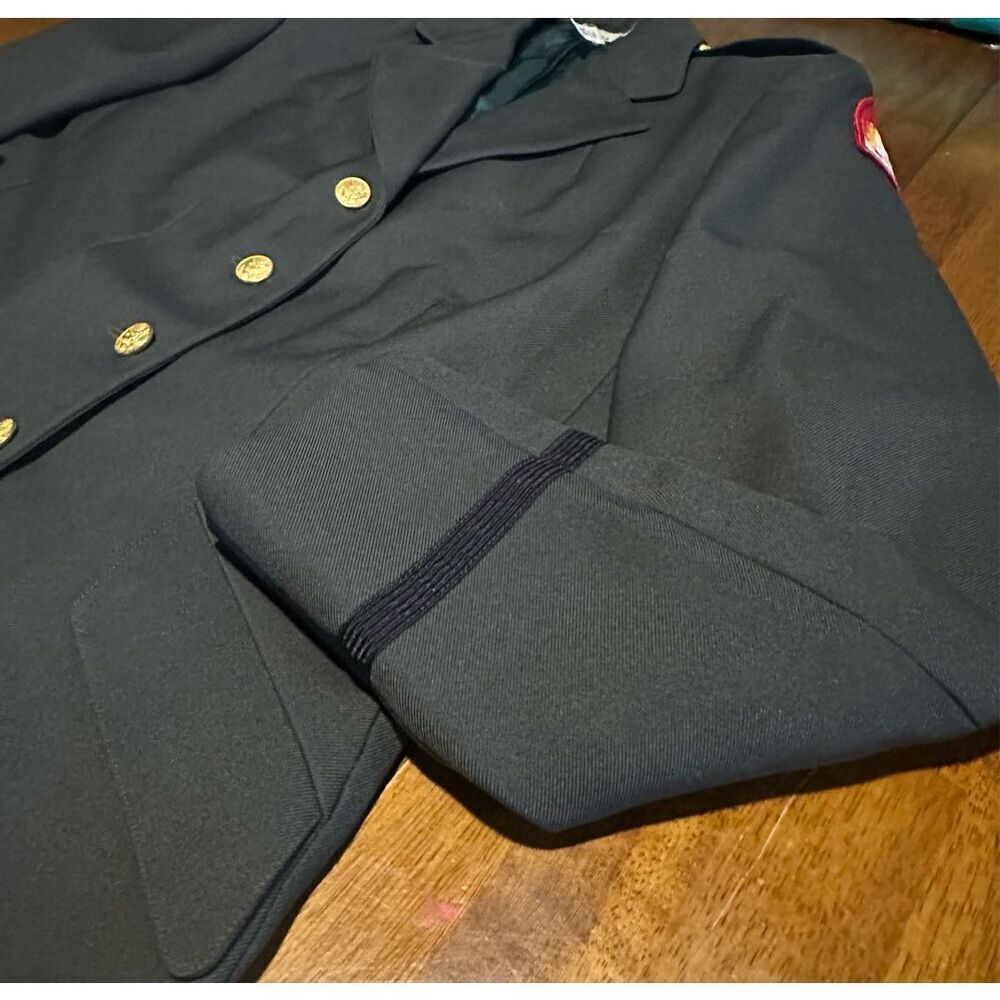 Vintage Army DC National Guard Women’s Official Blazer Jacket Size 12 Regular - Picture 3 of 12